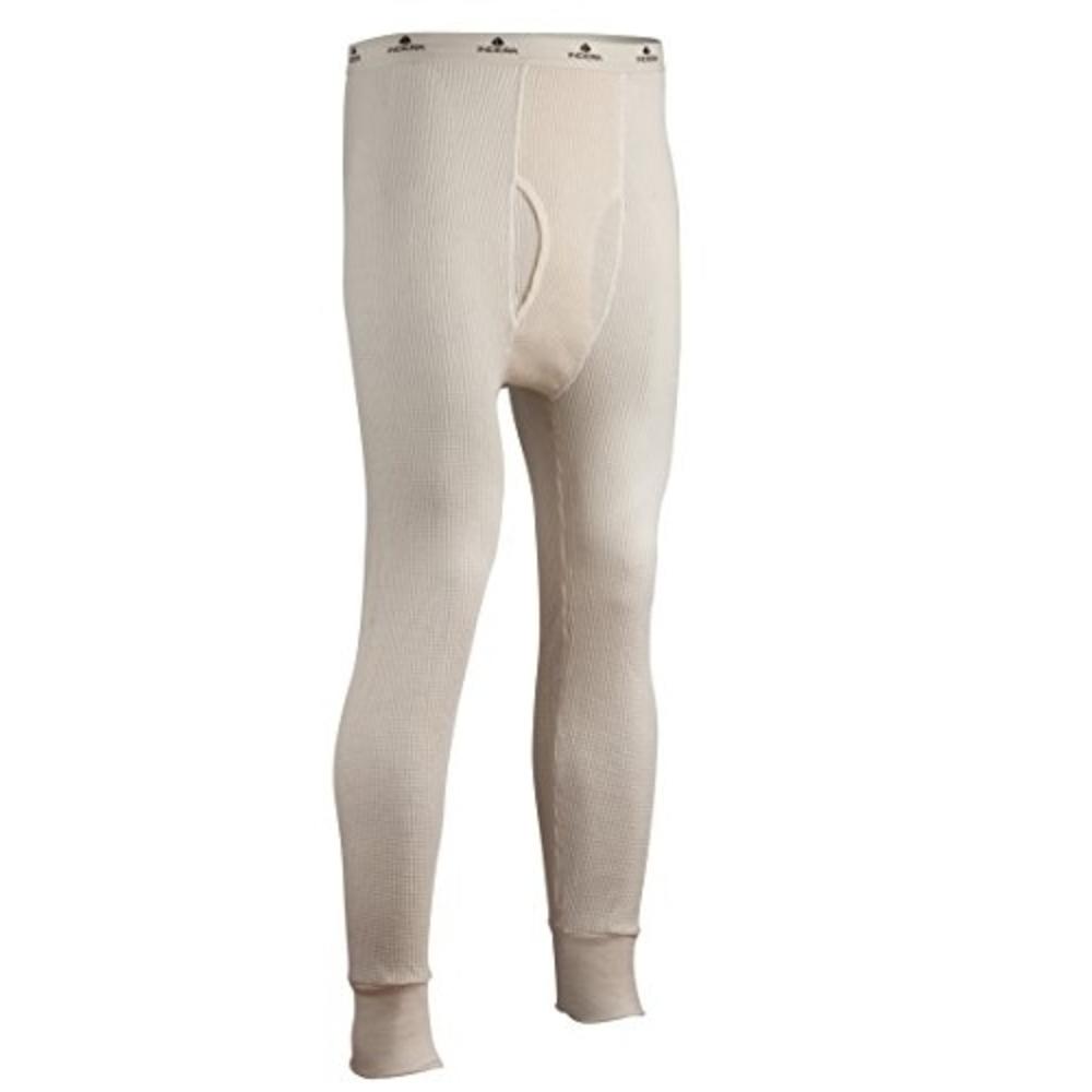 Indera Mills Indera Mens Tall Cotton Heavyweight Thermal Underwear Pant  WHITE