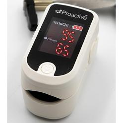 Proactive Protekt Finger Pulse Oximeter Oxygen Saturation Pulse Rate Monitor 20110