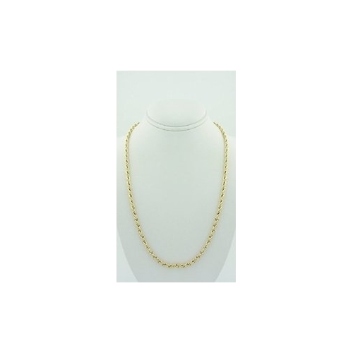 RM 14K Gold Rope 24 Inch Chain 14K Gold Filled