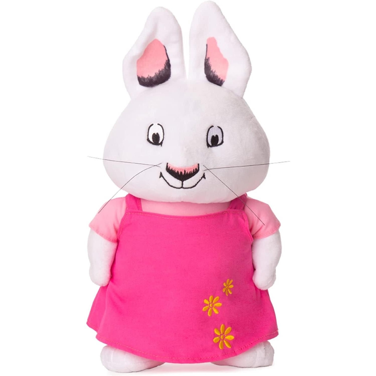 Mighty Mojo Max and Ruby Rabbit Bundle White Bunny Plush Doll Set Kids TV Show Toy Mighty Mojo