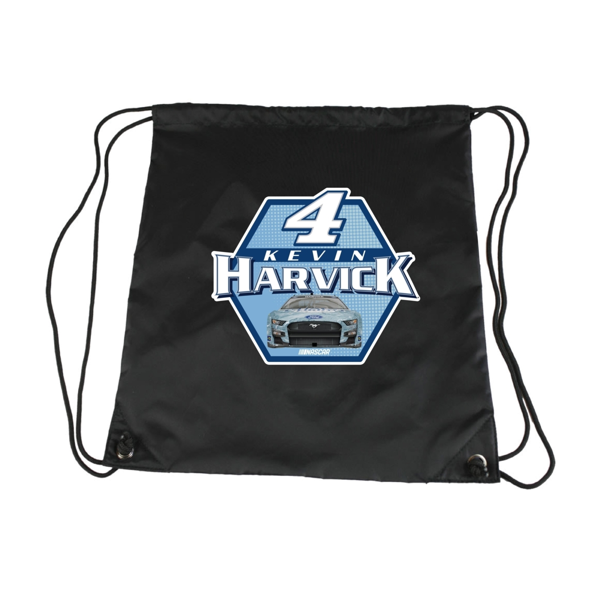 R and R Imports 4 Kevin Harvick Officially Licensed Nascar Cinch Bag with Drawstring