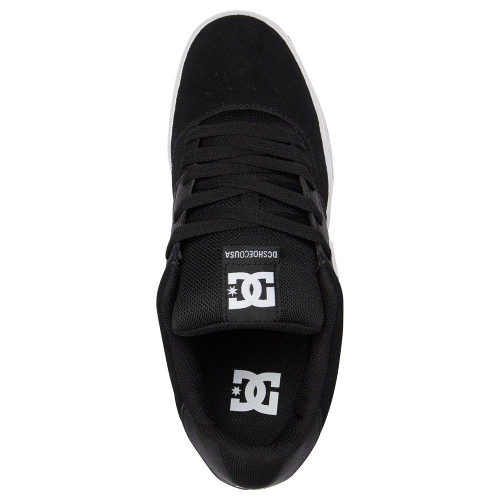 DC Shoes Mens Central Shoes Black/White - ADYS100551-BKW Medium BLACK/WHITE