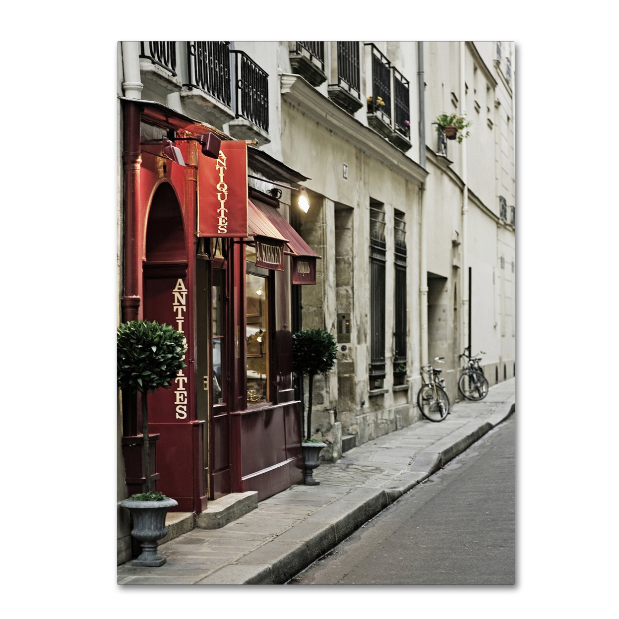 Trademark Global Preston Parisian Antiques Canvas Art 18 x 24