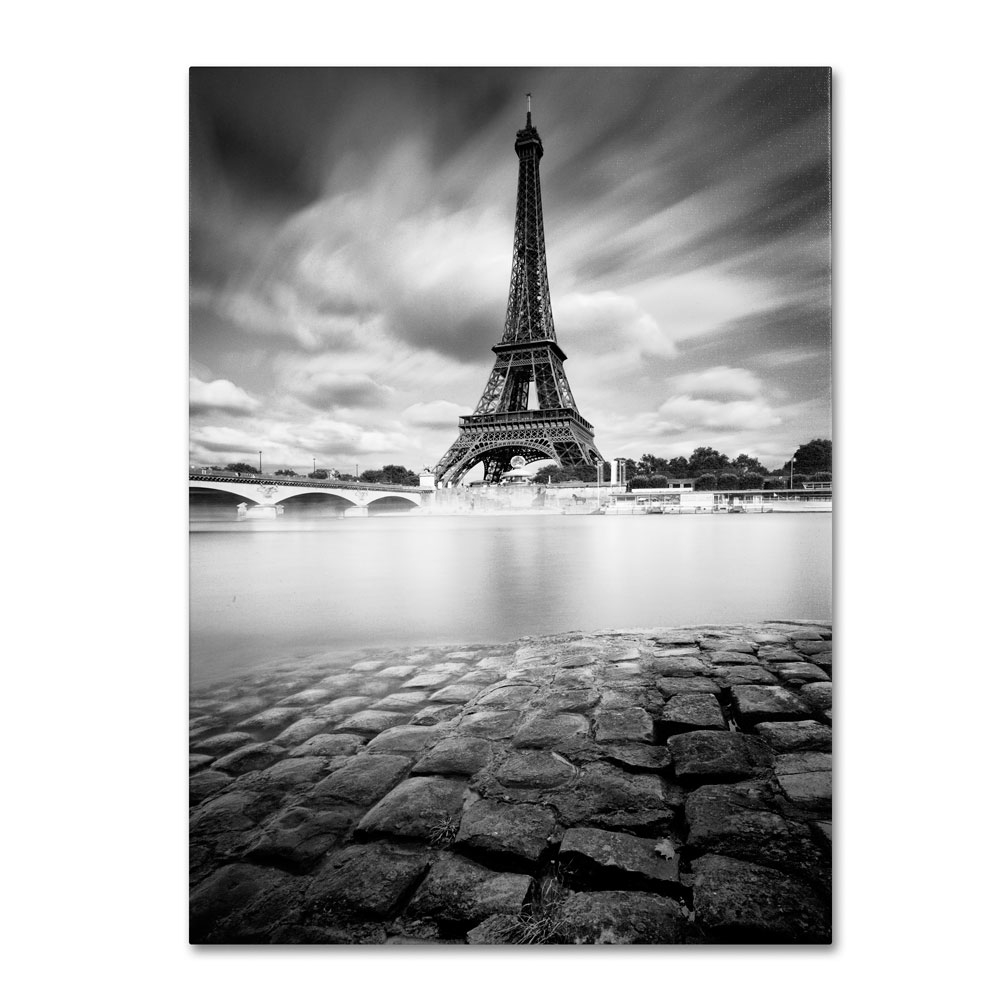 Trademark Global Moises Levy Eiffel Tower Study I 14 x 19 Canvas Art