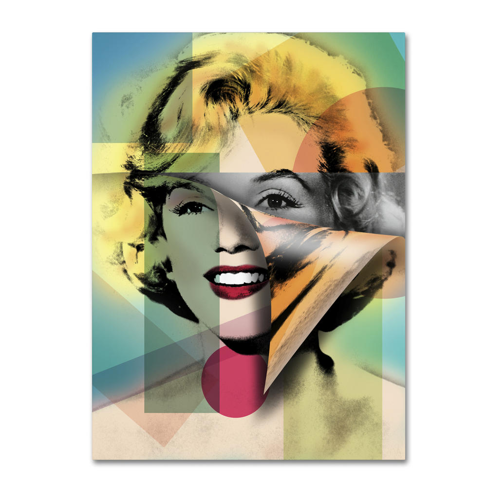 Trademark Global Mark Ashkenazi Marilyn Monroe IV Canvas Art 18 x 24