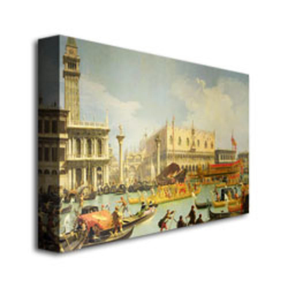 Trademark Global Canatello The Betrothal of the Venetian Doge Canvas Art 16 x 24