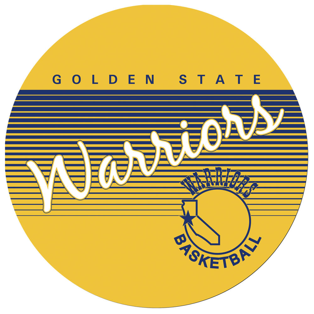 ADG Source Golden State Warriors NBA Hardwood Classics Padded Swivel Bar Stool 30 Inches High