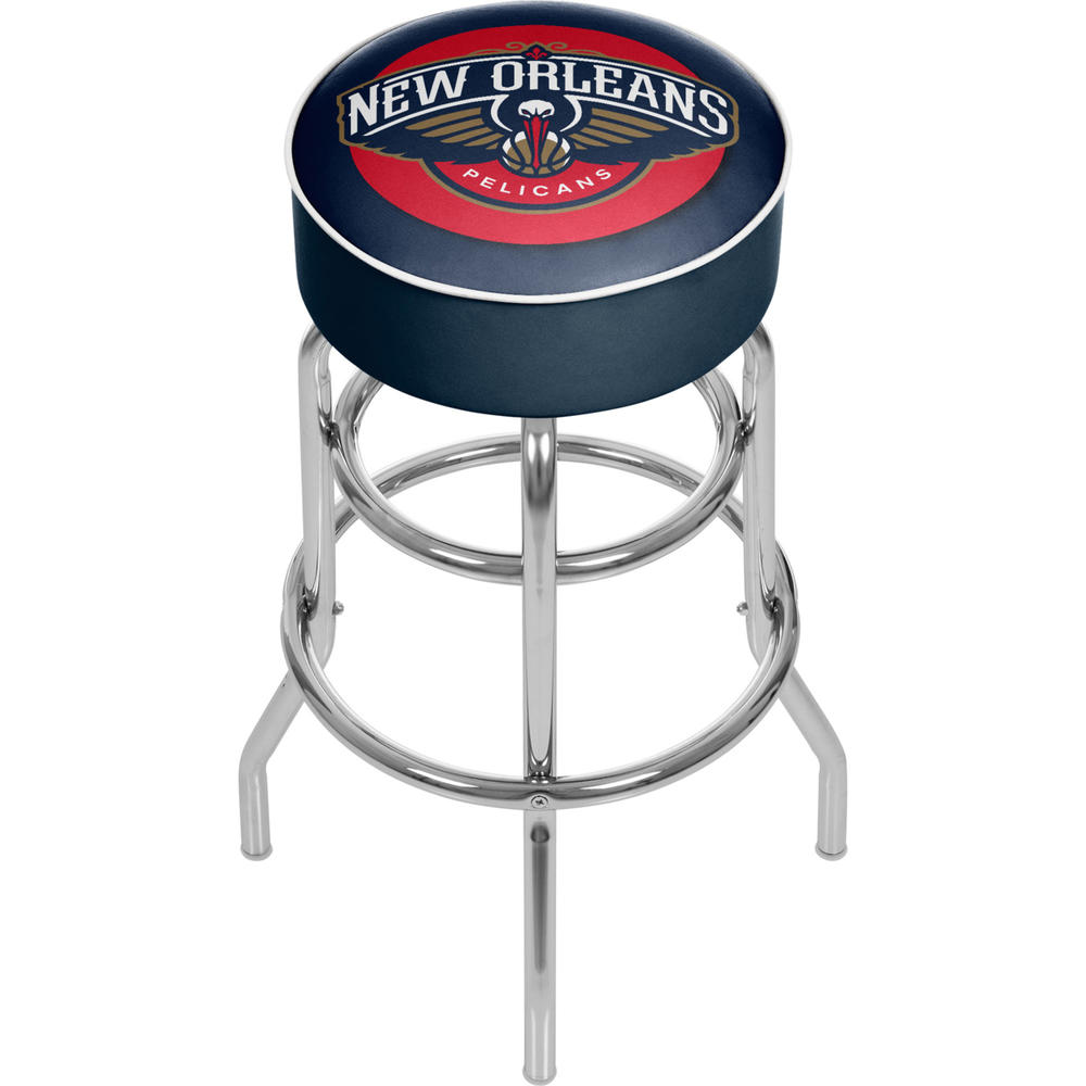 ADG Source Orleans Pelicans NBA Padded Swivel Bar Stool 30 Inches High