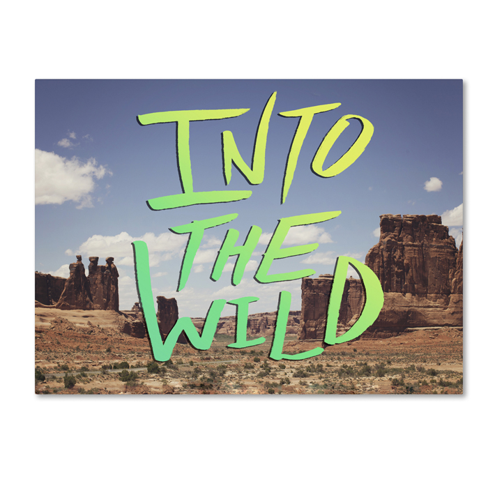 Trademark Global Leah Flores Into the Wild Moab 14 x 19 Canvas Art