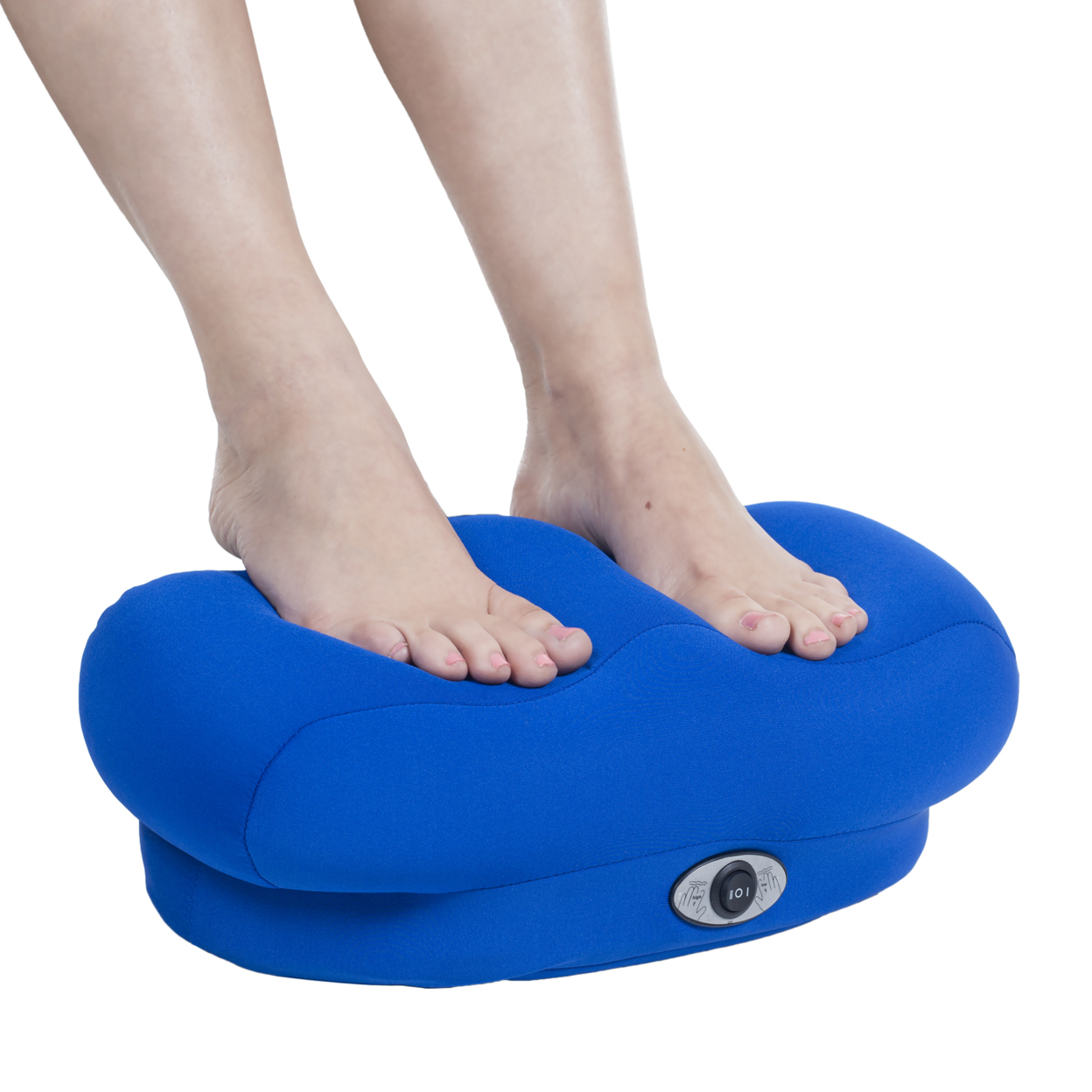 Remedy Vibrating Foot Massager - Micro-Bead Squishy Soft Battery Operated Helps Tired Feet