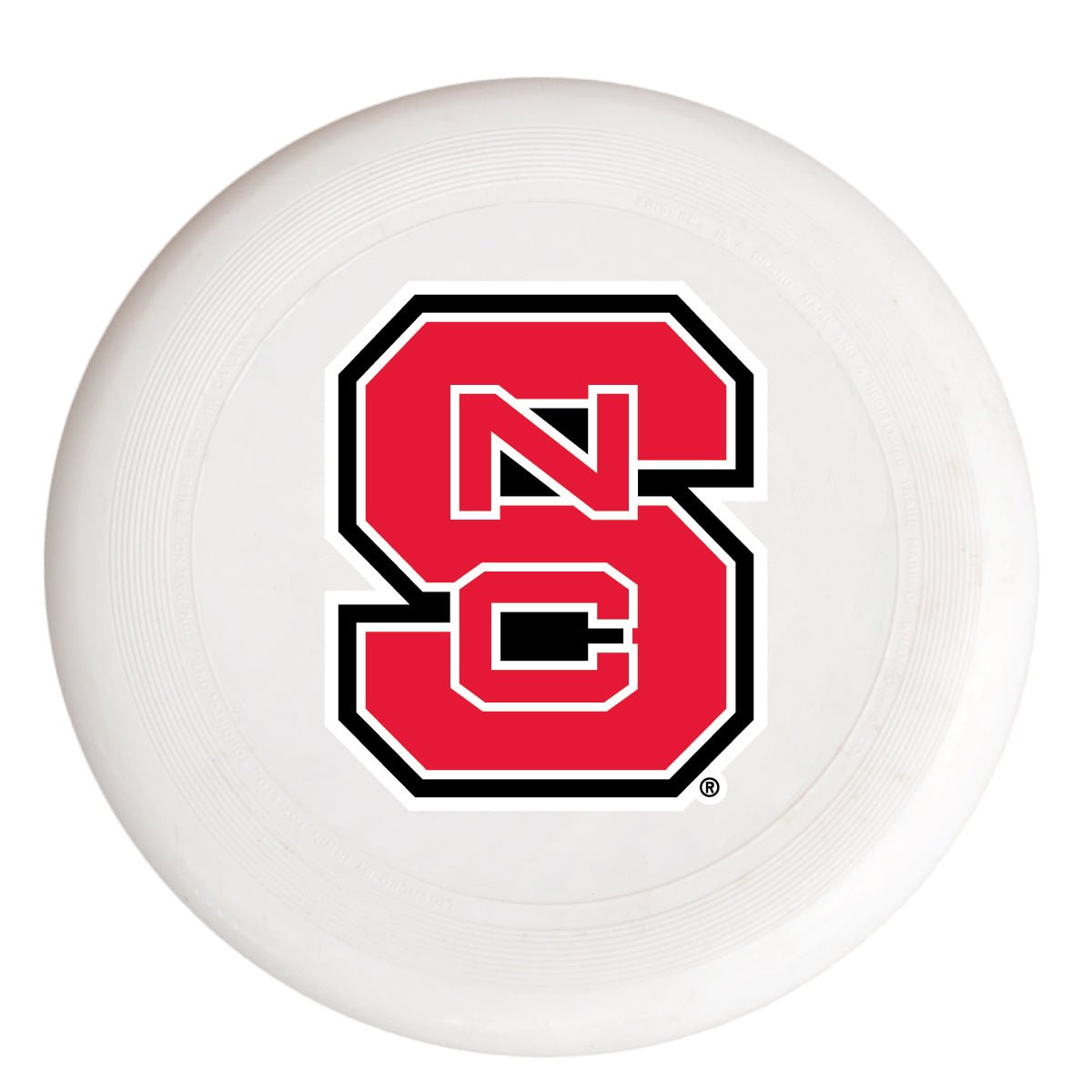 R and R Imports NC State Wolfpack NCAA Licensed Flying Disc - Premium PVC 10.75 Diameter Perfect for Fans and Players of All Levels