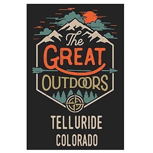 R and R Imports Telluride Colorado Souvenir 2x3-Inch Fridge Magnet The Great Outdoors
