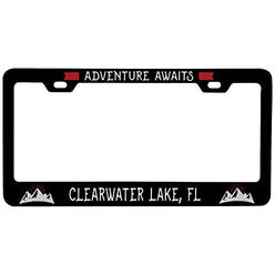 R and R Imports Clearwater Lake Florida Vanity Metal License Plate Frame
