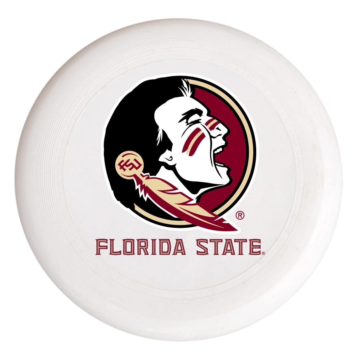 R and R Imports Florida State Seminoles NCAA Licensed Flying Disc - Premium PVC 10.75 Diameter Perfect for Fans and Players of All