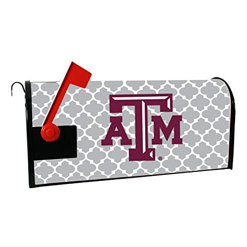 R and R Imports Texas AandM Aggies NCAA Officially Licensed Mailbox Cover Moroccan Design