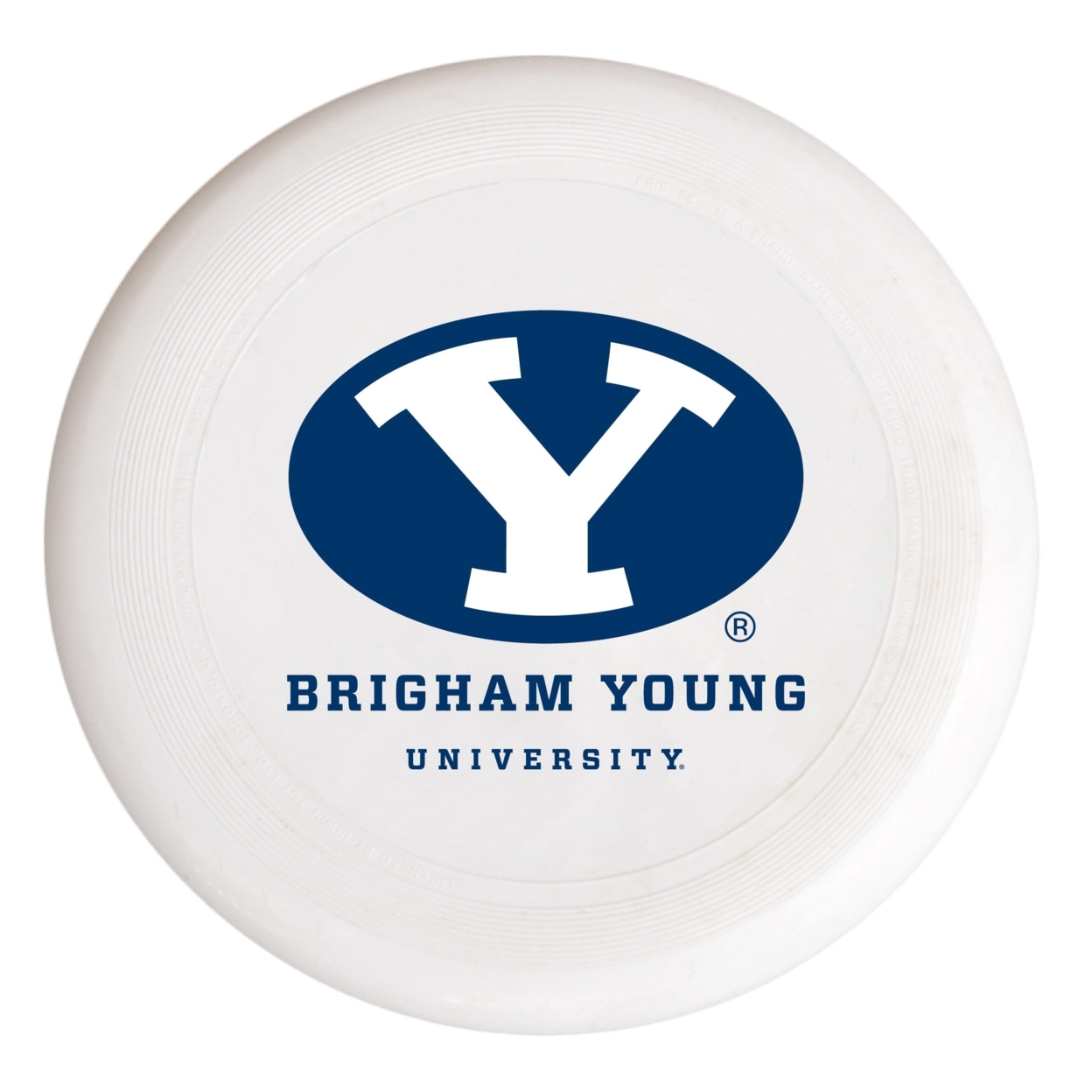 R and R Imports Brigham Young Cougars NCAA Licensed Flying Disc - Premium PVC 10.75 Diameter Perfect for Fans and Players of All Levels