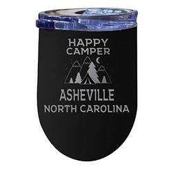 kitchen Asheville North Carolina Souvenir 12 oz Black Laser Etched Insulated Wine Stainless Steel Tumbler