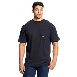 Ariat Mens Rebar Cotton Strong T-Shirt Black - 10023572