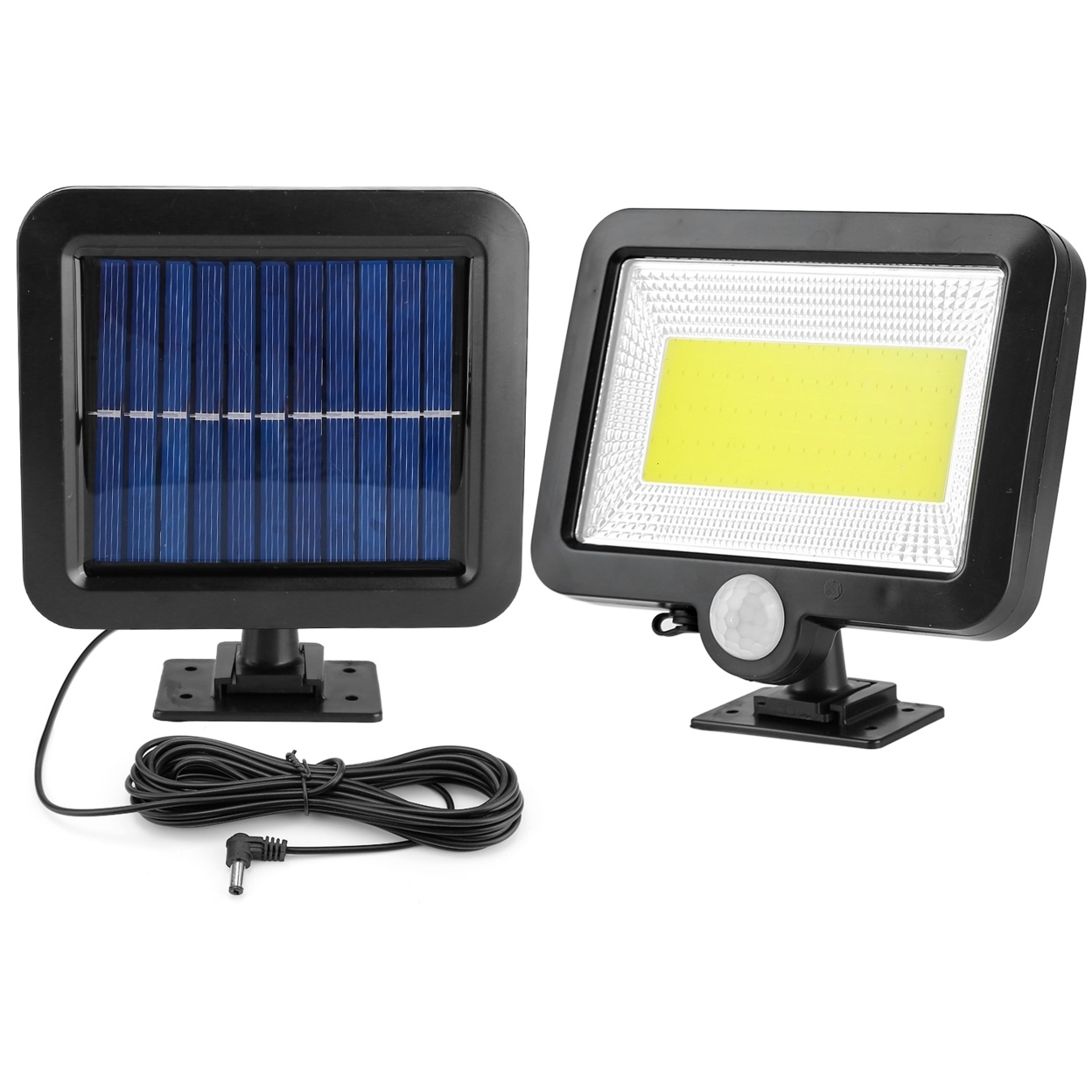Generic Solar Powered Wall Lights Outdoor 100 LED Beads Motion Sensor Lamp IP65 Waterproof Dusk To Dawn Sensor Light For Front