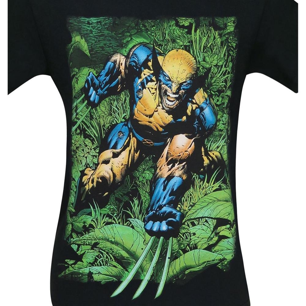 Wolverine Savage Land Rampage Mens T-Shirt