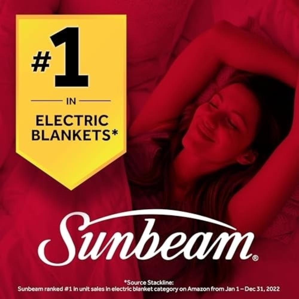 Sunbeam Royal Ultra Ivy Heated Blanket - Twin
