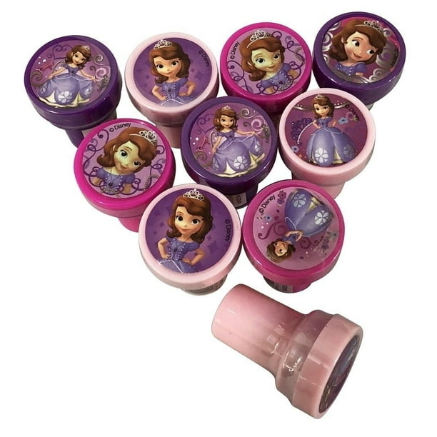 Disney Party Favors - Sofia the First - Stampers - 10ct - Self Inking