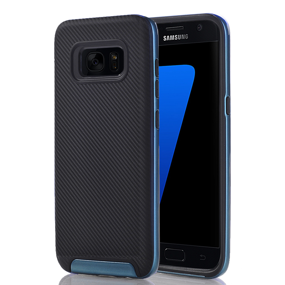 Modes Wireless Samsung Galaxy S7 Full Body Hybrid TPU Dual Verus Hybrid Case Cover