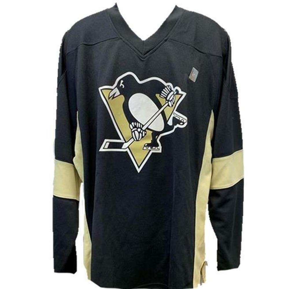 NHL Team Apparel Sidney Crosby 87 Pittsburgh Penguins MENS size XL XLarge Black Jersey
