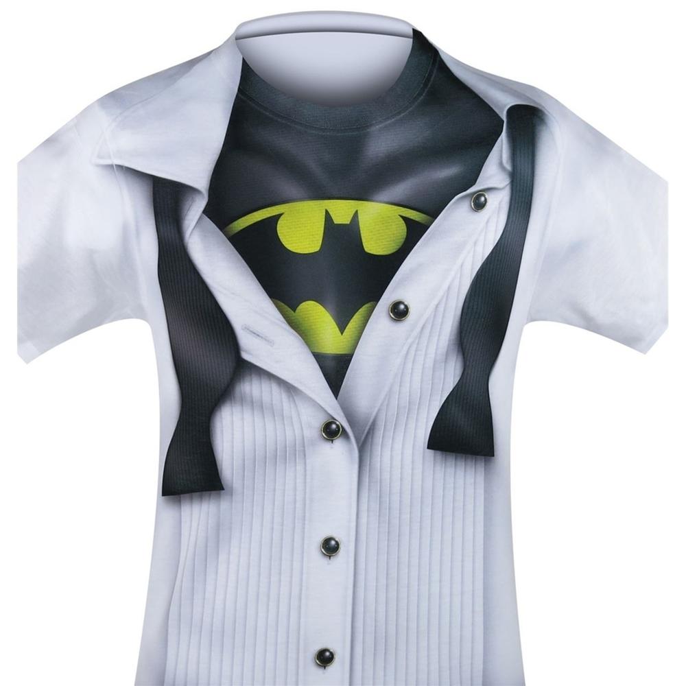 DC Comics Batman Tuxedo Costume Reveal Sublimated T-Shirt