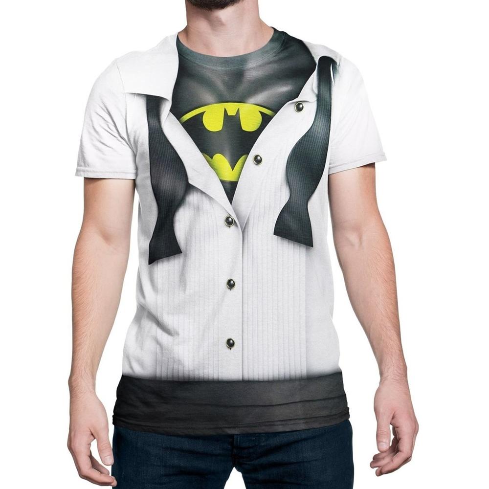 DC Comics Batman Tuxedo Costume Reveal Sublimated T-Shirt