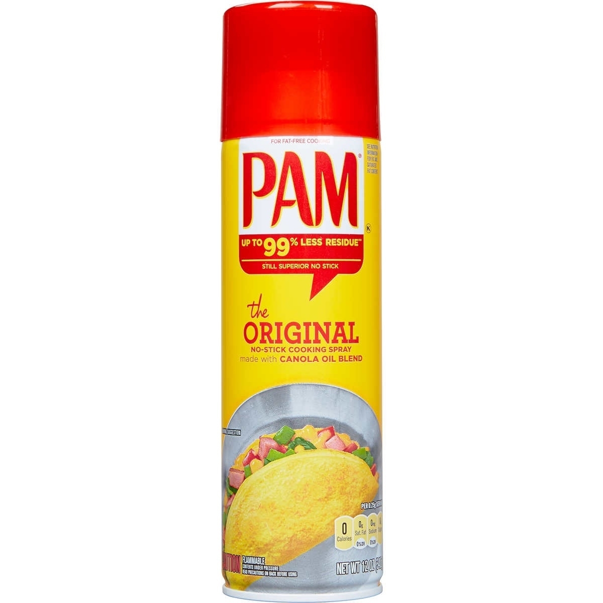 Pam Original Non-Stick Cooking Spray 12 Ounce (Pack of 2)
