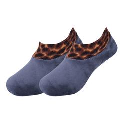 Generic 1 Pair Floor Socks Cozy Non-slip Plush Thicken Slipper Socks Foot Protection No Odor Anti-skid Women Men Socks for Home
