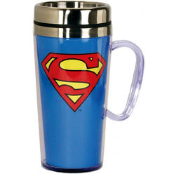 DC Comics Superman Symbol Travel Mug