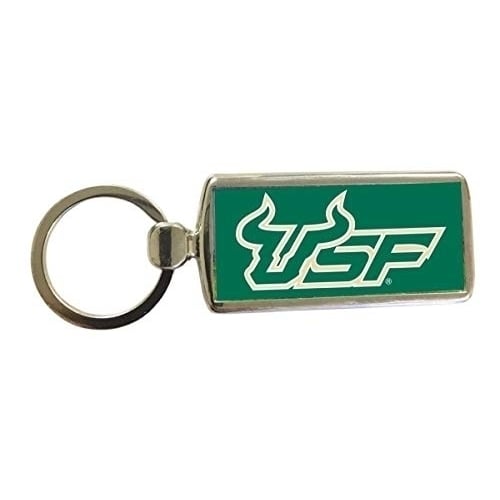 R and R Imports South Florida Bulls Metal Keychain