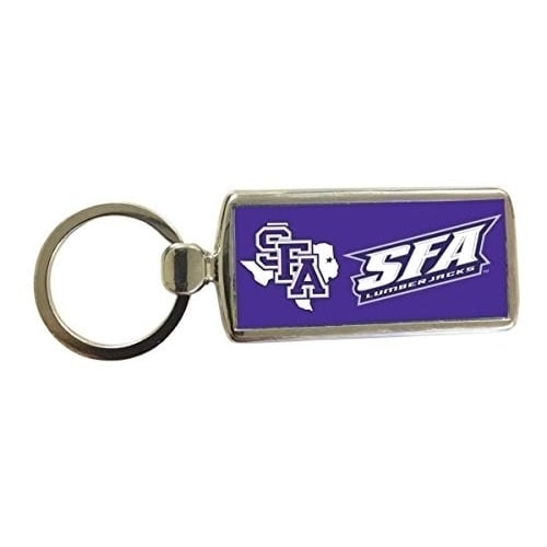 R and R Imports Stephen F. Austin State University Metal Keychain