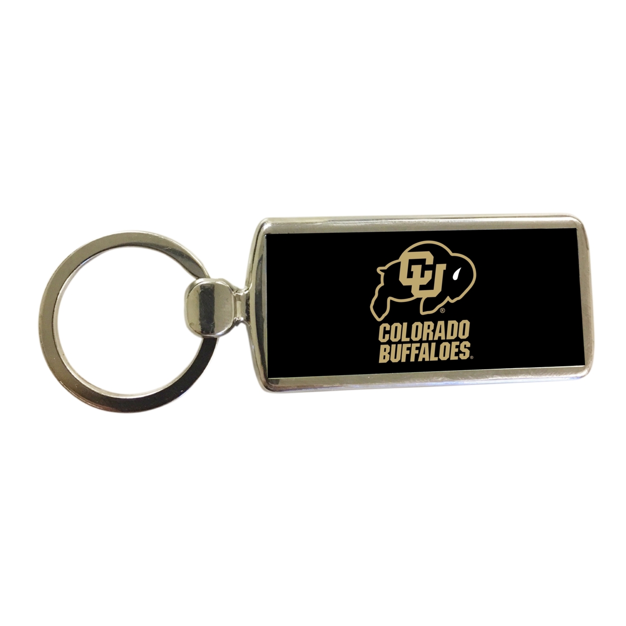 R and R Imports Colorado Buffaloes Metal Keychain