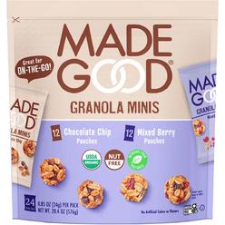 Made Good Organic Granola Minis Variety Pack, 0.85 Ounce (24 Count)