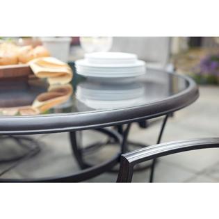 Hampton Bay 1b01i65cxj6 Statesville 5 Piece Padded Sling Patio Hampton Bay Statesville 5 Piece Padded Sling Patio Dining Set With 53 In