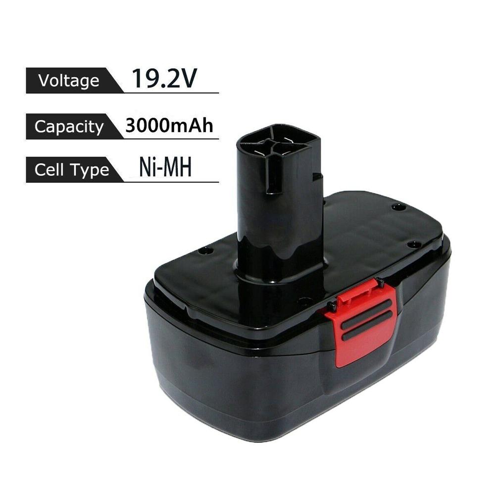 FactoryOutlet 19.2 Volt Compatible With Craftsman C3 3.0Ah NIMH XCP Battery 11375 130279005