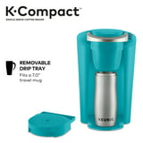 Keurig K35 K-Compact Single-Serve K-Cup Pod Coffee Maker, Turquoise
