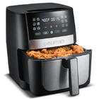 The SteelStone Group GAF826 Gourmia 8-Quart Digital Air Fryer with 12  Functions
