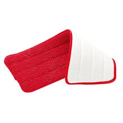 Rubbermaid Reveal Spray Mop Replacement Wet Mopping Microfiber Pad (FG1M1900RED)
