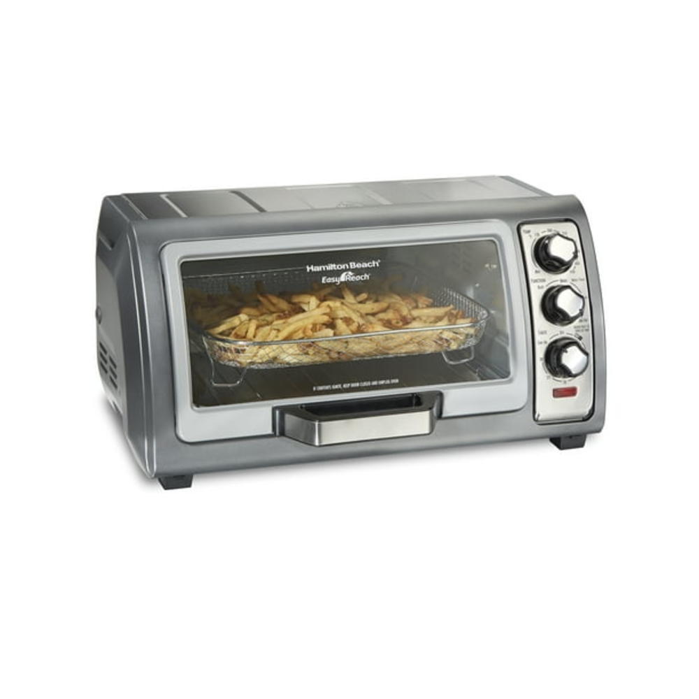 Hamilton Beach Brands Inc. Hamilton Beach Sure-Crisp Air Fryer Toaster Oven with Easy Reach Door, STAINLESS STEEL