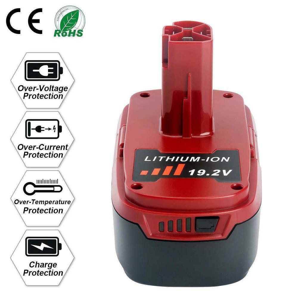 TKM Products For Craftsman C3 XCP Li-Ion 5.0Ah 19.2V Battery 11375 130279005 PP2030