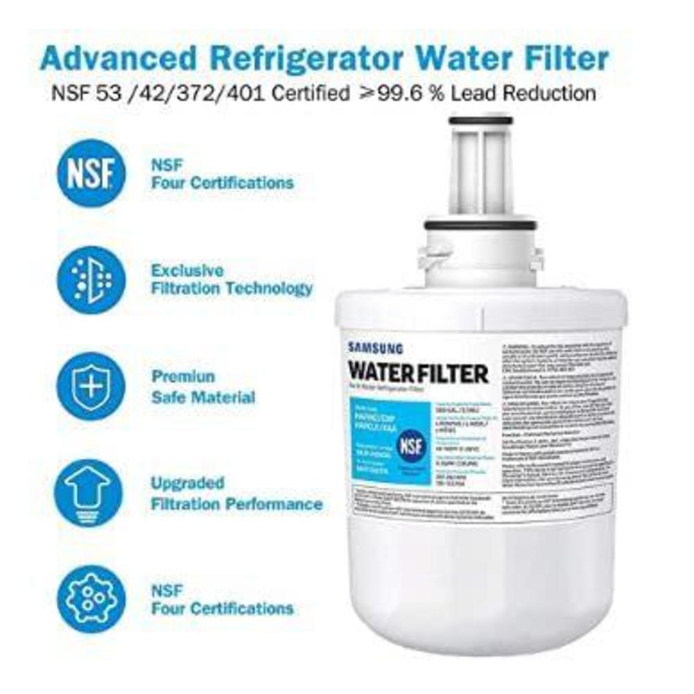 samsung refrigerator water filter compatible smasung da29-00003g, hafcu1?da29-00003a refrigerators (2 pack)