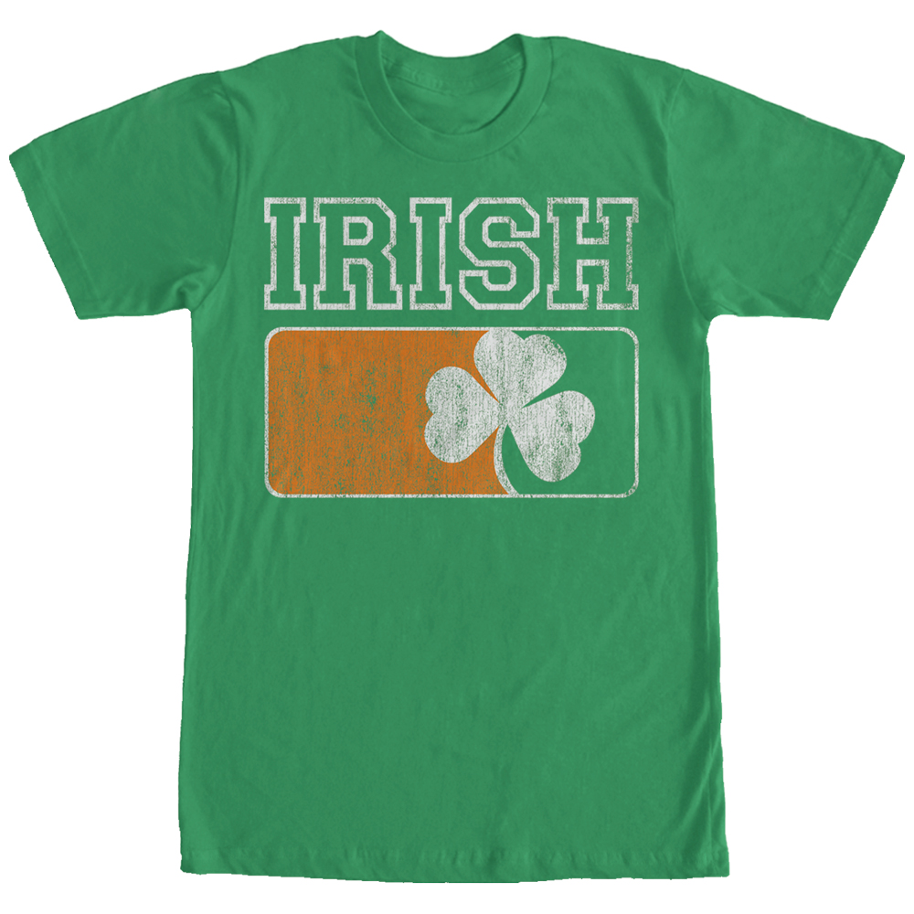 Lost Gods Men's Lost Gods Irish Clover  Graphic T-Shirt