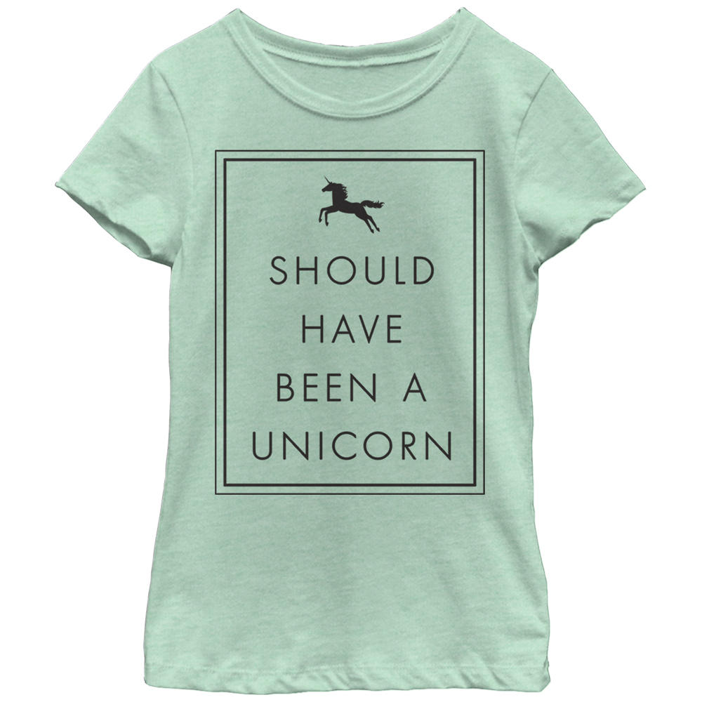 Lost Gods Girl's Lost Gods Should Have Been a Unicorn  Graphic Tee