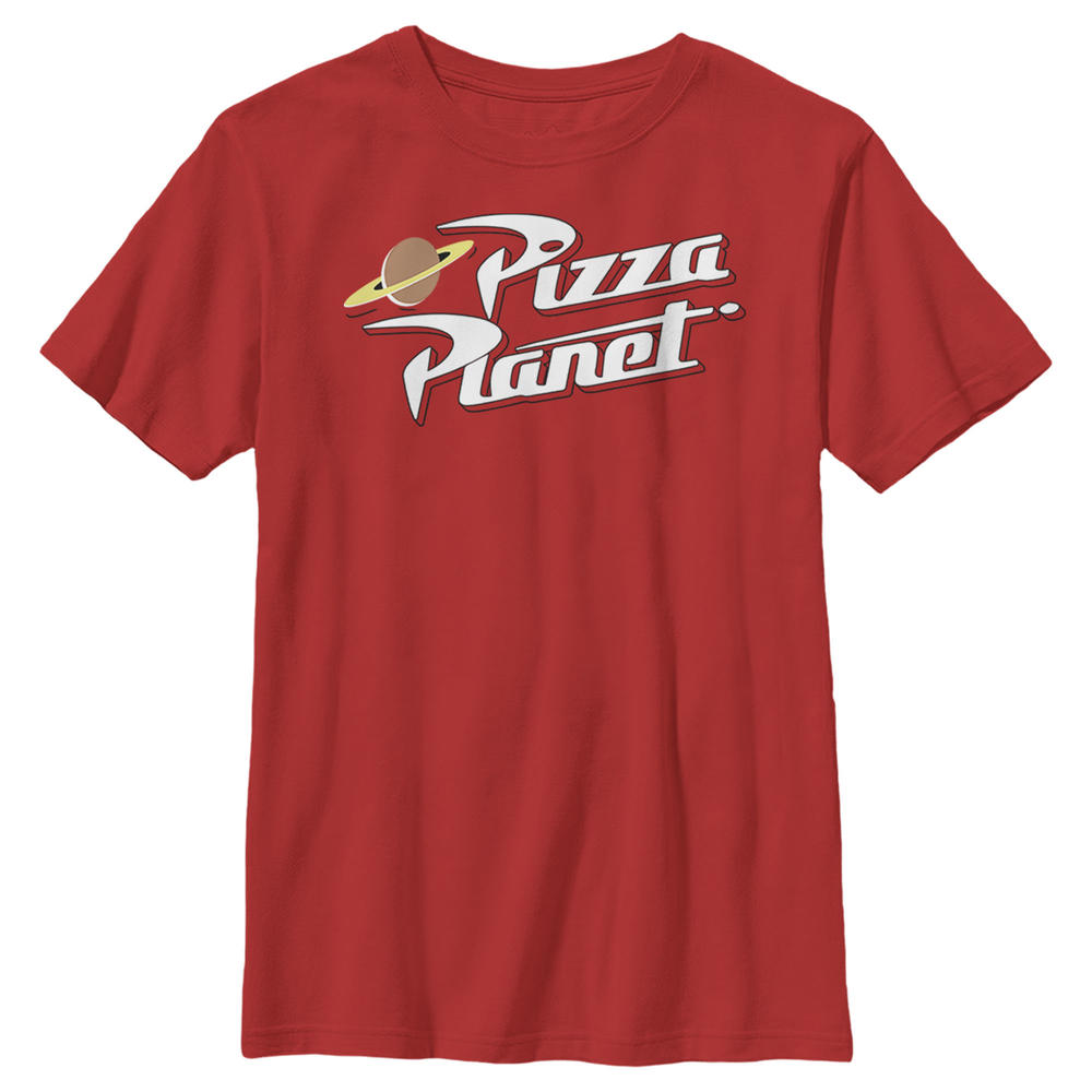 Disney Boy's Toy Story Iconic Pizza Planet Logo  Graphic T-Shirt