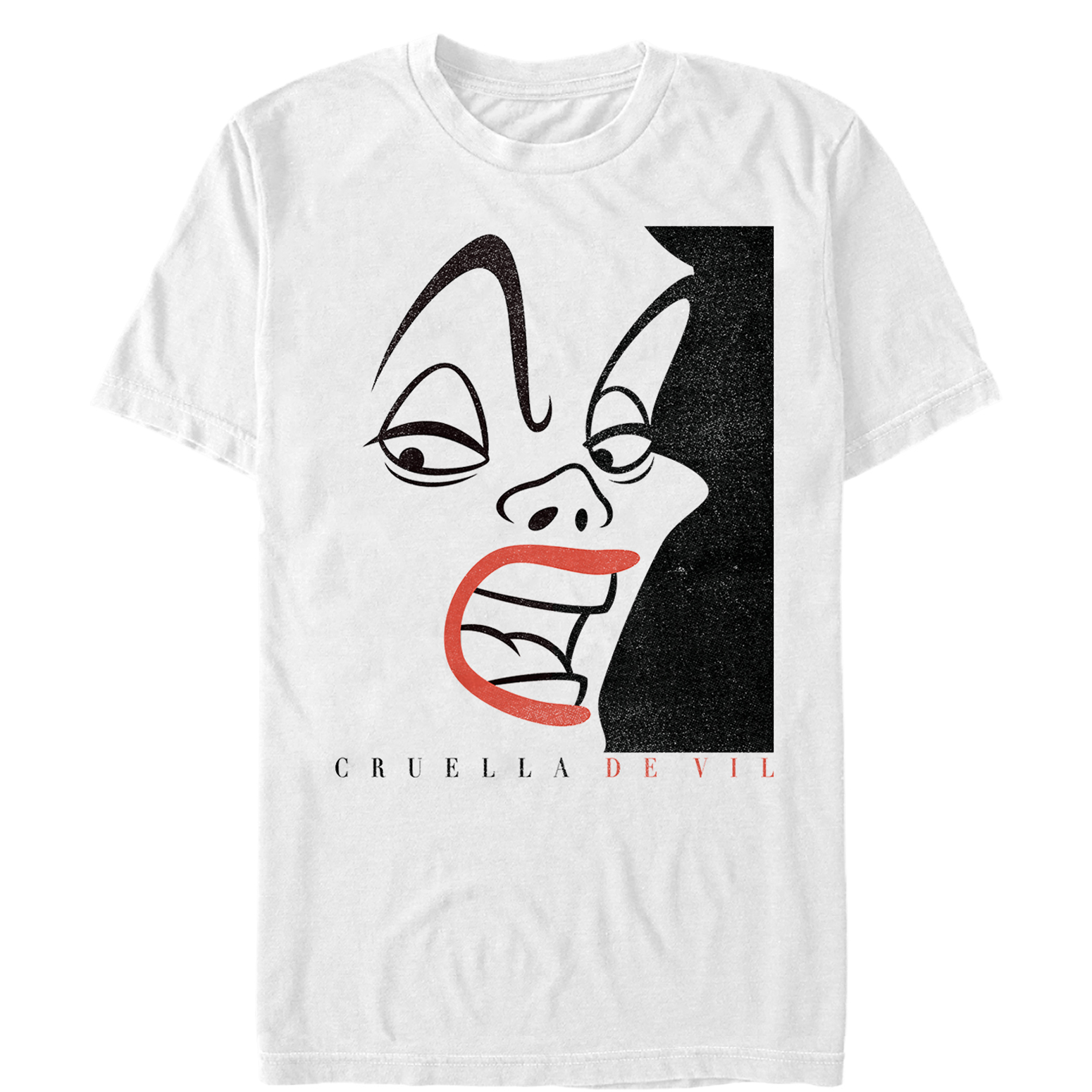 Men S One Hundred And One Dalmatians Modern Cruella T Shirt