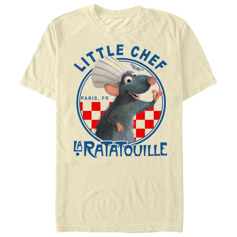 Ratatouille Men's Ratatouille Little Chef Remy Circle Graphic Tee